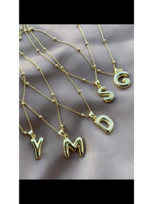 Wind Silver Top Zincirli Bombe Harfini Seç 925 Ayar