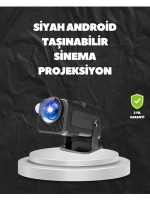 Epilons Wifi6 Ve Bluetooth 5.0 Teknolojili Kablosuz Bağlantı Özellikli Projektör