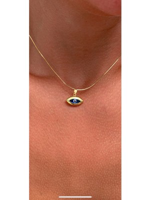 Wind Silver Nazar Göz Kolye 925 Ayar