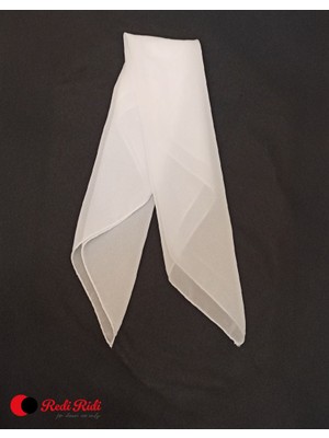 Redi Ridi Fular Düz Beyaz MODEL.4106