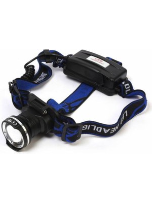 FBI F.b.ı F-823 Xlm T6 LED Su Geçirmez Şarjlı Kafa Lambası