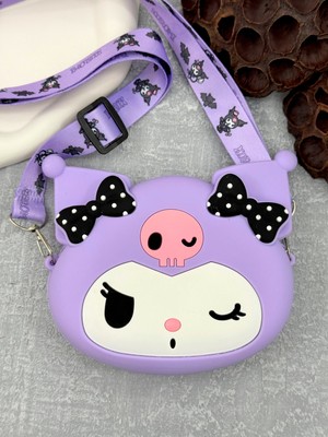 Kuromi Silikon Cüzdan Çanta