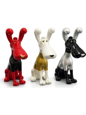 Epilons Polyester Sevimli Köpek Figürü