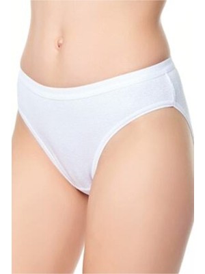 Tutku Kadın Kaşkorse Renkli Bikini Külot 6'lı Karma Renk Paketi-Asorti-Tek Ebat