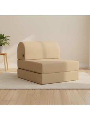 Delixa Homedius Magic Katlanır Yataklı Koltuk Bej Tek