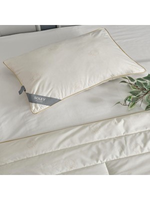 Braventa Collection Soley | Feelwool | Pamuklu Yün Dolgulu Yastık Beyaz