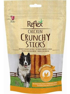 Braventa Collection Crunchy Sticks Tavuklu Çıtır Köpek Ödül Çubukları 80 gr