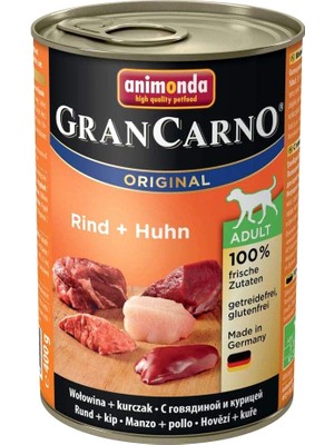 Braventa Collection Animonda Grand Carno Etli Tavuk Yetişkin Köpek Konservesi 400 gr