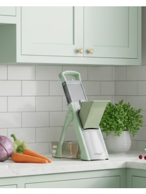 Novytech Kompakt Katlanabilir Paslanmaz Çelik Mutfak Rendesi - Lisinya