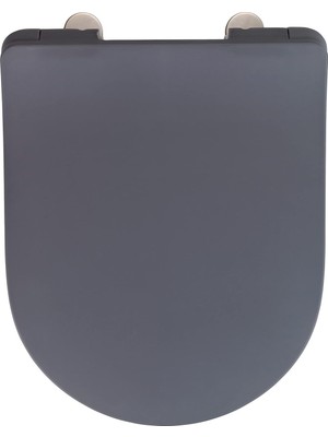 Delixa Premium Klozet Oturağı "sedilo", Antibakteriyel Duroplastikten Yapılmış Ekstra Düz Oturak, Easy-Clos