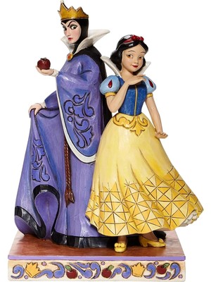 Delixa Enesco Jim Shore Snow White & Evil Queen Disney Traditions, 6008067, 8,25 Inç
