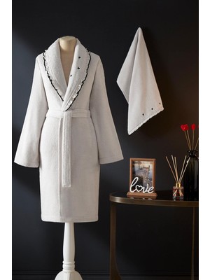 Özdilek Lumin Heart Bornoz Seti Xl Beden