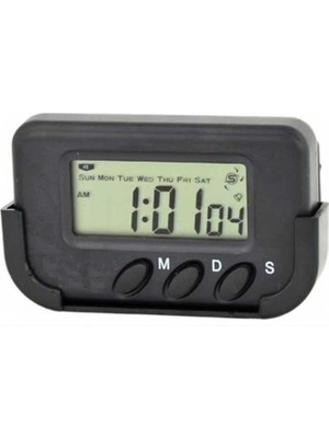 ForWhat Büro Ev Ofis Hediyesi Için Mini Dijital Kronometreli Masa Saati