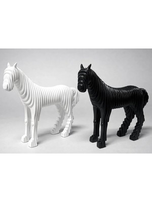 Epilons 28X27 cm Özel Tasarım Polyester At Figürü