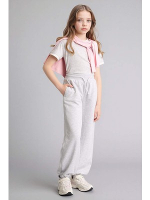 DeFacto Jogger Eşofman Altı Kız Çocuk H0876A826SP