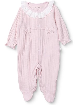 Bebetto Bebetto, Kız, Patikli Tulum, Çıtçıtlı, Sweet Princess, Fırfırlı Yaka, Uzun Paça, Uzun Kol