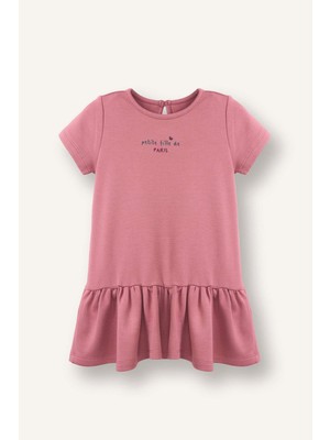 DeFacto İşlemeli Elbise Kız Bebek G9602A526SP