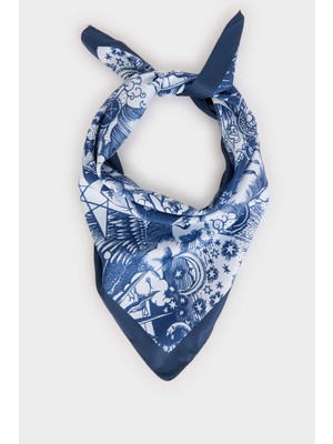 DeFacto Kadın Desenli Fular C2653AX26SM