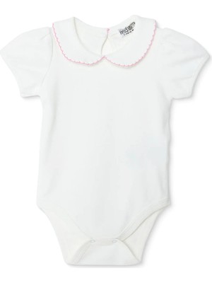 Hellobaby Hellobaby, Kız, Kısa Kol Body, Çıtçıtlı, Bebe Yaka, Kısa Kol