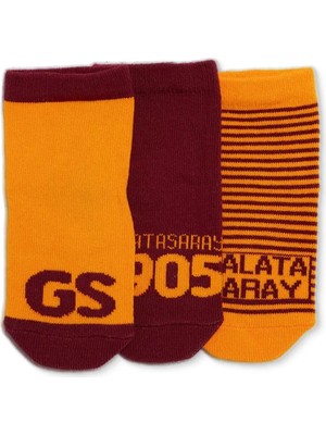 Galatasaray Galatasaray, Erkek, 3lü Soket Çorap, Lisans Baskılı