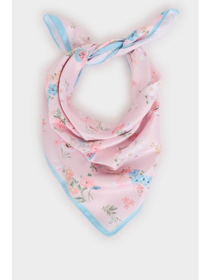 DeFacto Kadın Çiçekli Dokuma Fular A0843AX26SM