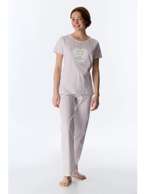 Penti Renkli Me And My Pantolon Pijama Takımı