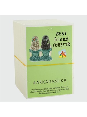 Esranın Dünyası 3'lü Arkadaşlık Bileklik Kartı RSBİJ34-ESRDNS