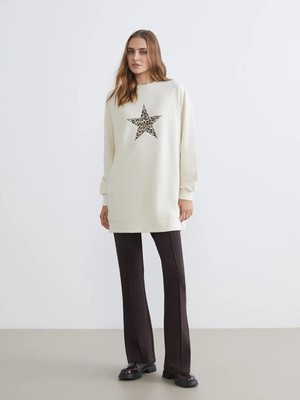 Lc Waikiki Yeni Sezon Yüksek Bel Ispanyol Paça Kadın Pantolon