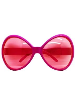 Shopwave Pembe Renk Yeşilçam Nostalji 80LI Yıllar 90LI Yıllar Parti Gözlüğü (5047)