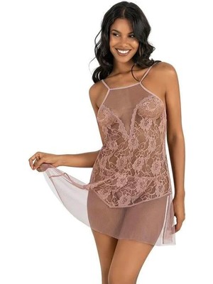 Beruflic Angel Vizon Kısa Tül Gecelik 4227