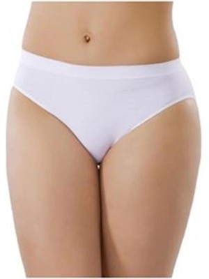 Beruflic Beyaz Kadın Dikişsiz Külot Korse - 730