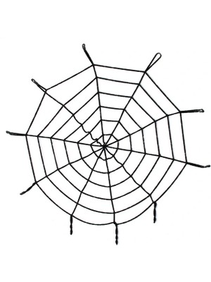 Shopwave Halloween Cadılar Bayramı Örümcek Ağ Dekor Siyah 1.5 Metre (5047)