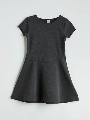 Lc Waikiki Yeni Sezon Bisiklet Yaka Kız Çocuk Elbise