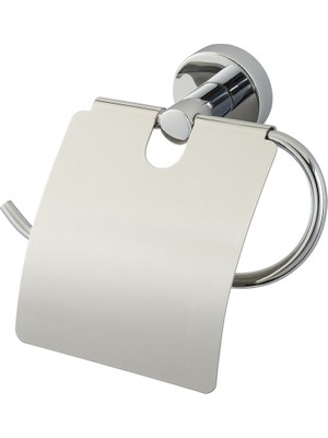 Onno Sienna Tuvalet Kağıtlık Kapaklı Krom