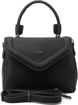 GÖNDERİ Kadın Siyah  Uzun Askılı El Ve Omuz Çantası