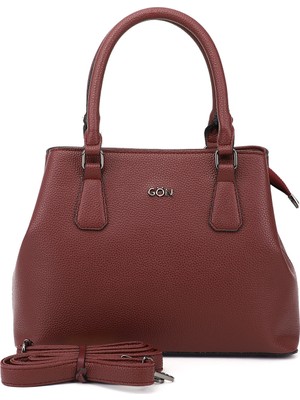 Gönderi(r) Kadın Bordo El Ve Omuz Çantası