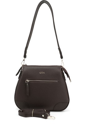 Gönderi® Kadın Kahverengi Uzun Askılı Omuz Çantası