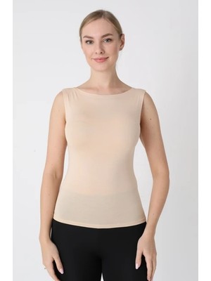 Confeo Kadın Modal Kayık Yaka Body C801-029