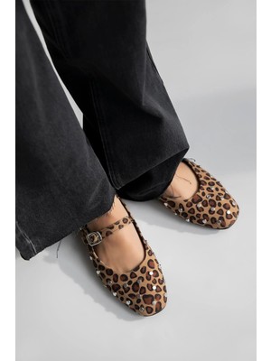 Straswans Azure Kadın  Drop  Detay  Kumaş  Babet Leopar