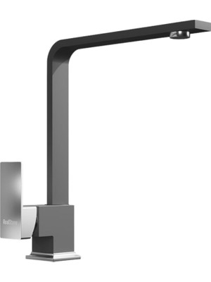 Teka Real Stone BT003 Göksu L Kuğu Eviye Bataryası Antrasit