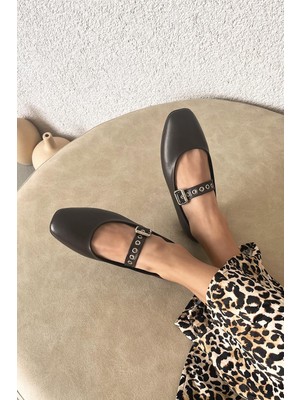 Straswans Jules  Kadın  Kemer  Detay  Deri  Babet Kahve