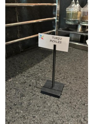 Doyonix Otel, Restoran, Cafe, Barlar,  Isimlik, Menü, Qr Menü Dik Stand Siyah
