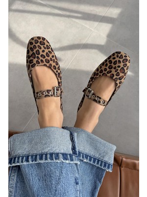 Straswans Jules  Kadın  Kemer  Detay  Kumaş  Babet Leopar