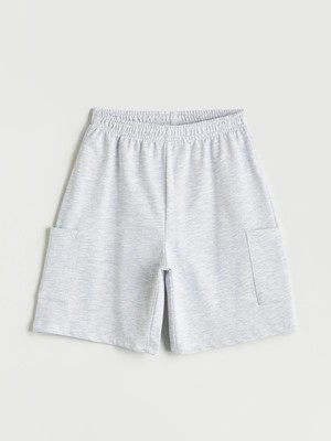 Lc Waikiki Yeni Sezon Beli Lastikli Kız Çocuk Kargo Şort