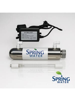 Spring Water Ultraviyole (Uv) Filtre Evsel Su Arıtma Cihazlarına Uygun
