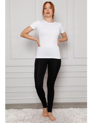 Beruflic Penye Likralı Tayt Siyah