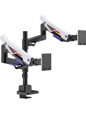 Xdrive Mnt-95 Ikili Monitör Standı (Heavy-Duty) - Monitör Standı - Monitör Aparatı