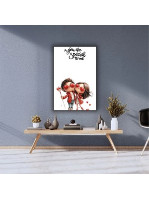 14 Şubat | Sevgililer Günü | Aşk Temalı Dekoratif Cam Tablo