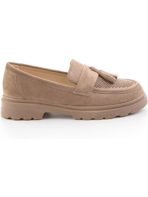 Bambi Vizon  Kadın Casual Ayakkabı K01536103472