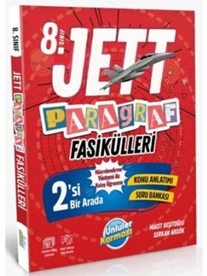 Ünlüler Karması 8. Sınıf Jett Paragraf Fasikülleri Ünlüler Karmas